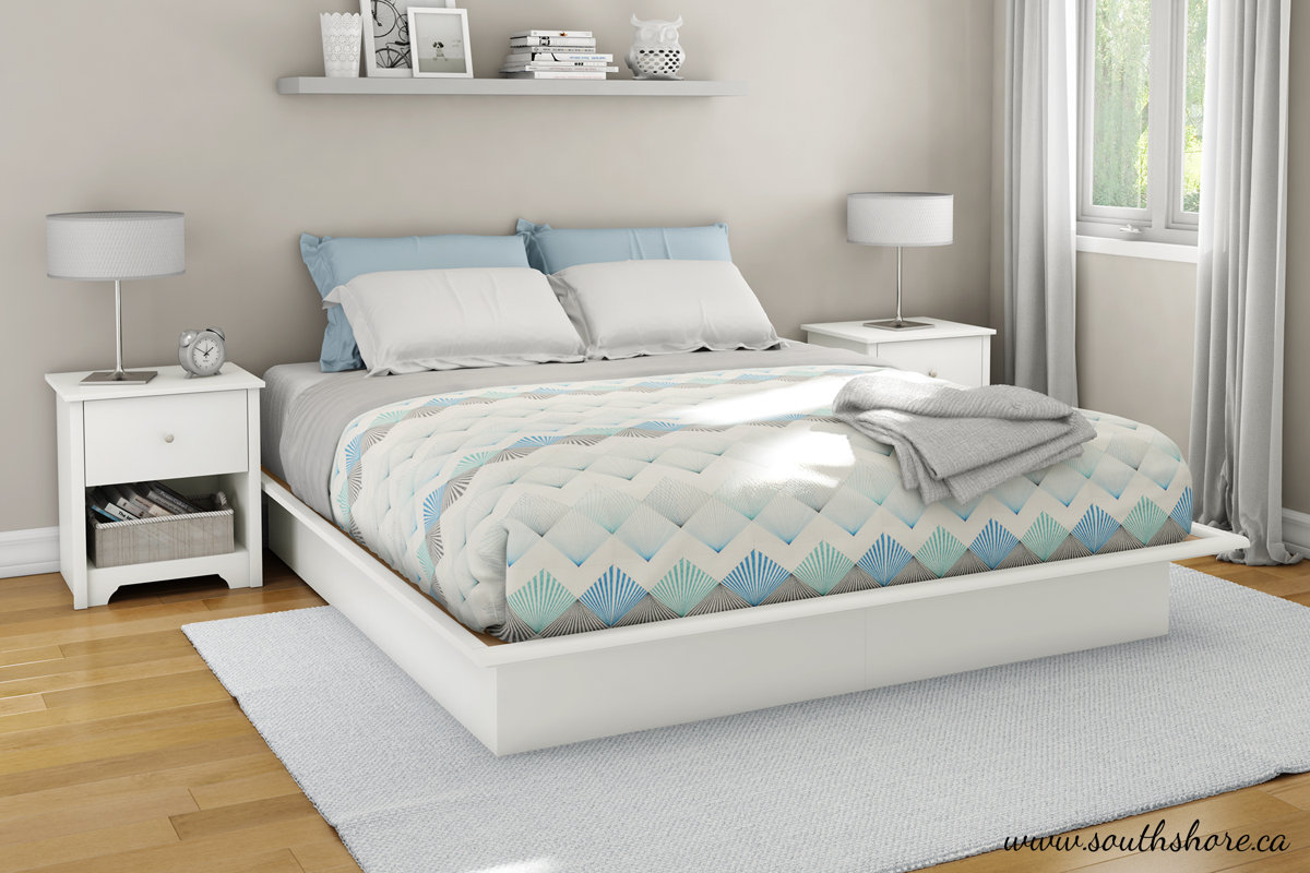 South Shore Newbury Platform Bed & Reviews Wayfair.ca